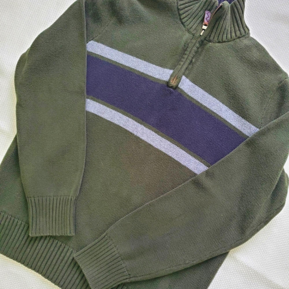 Quarter zip sweater